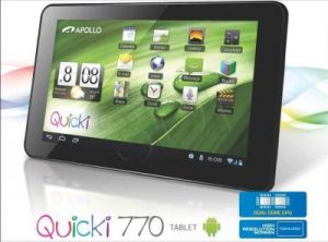 Apollo QUICKI 770 A9 1GB 7" 4GB Wi-Fi And 4.1